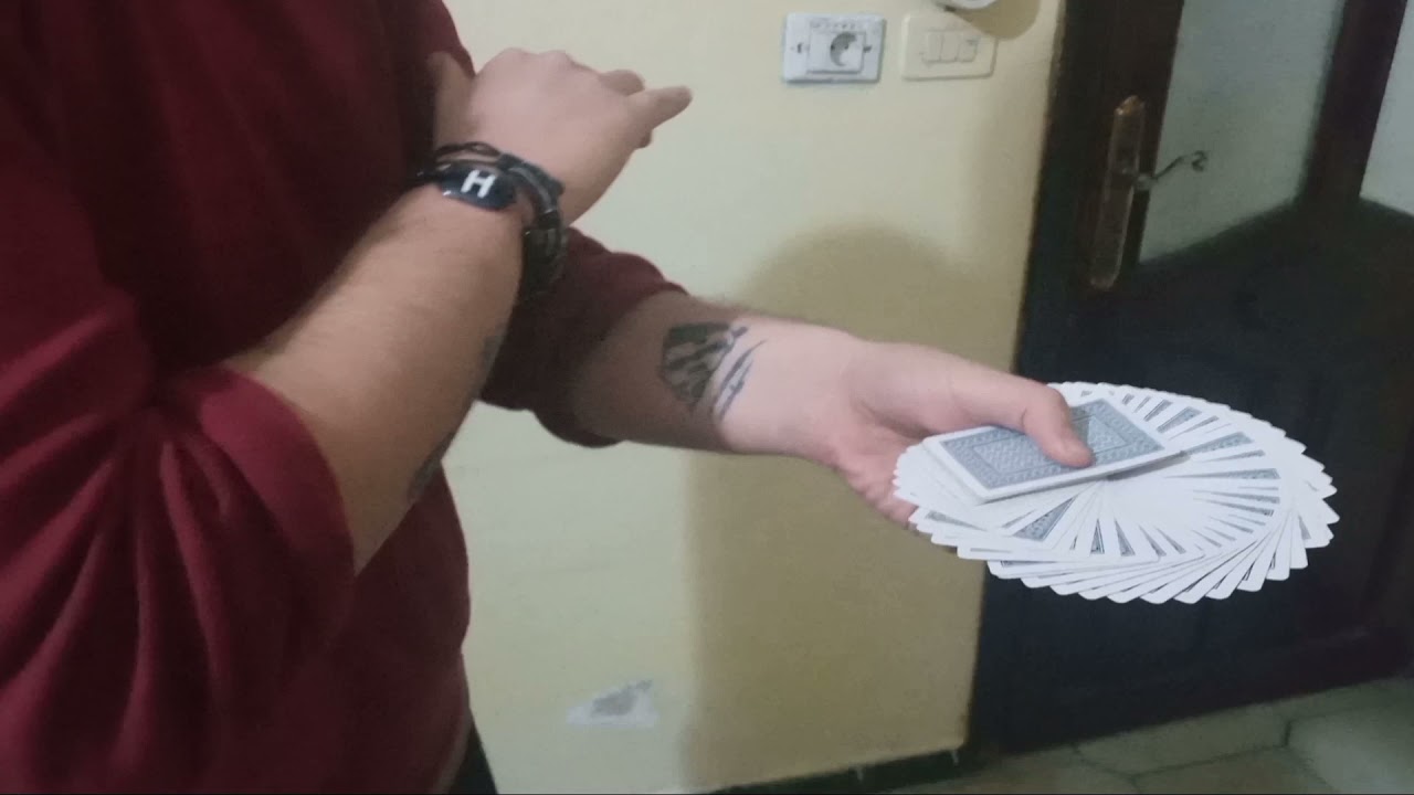شرح حركة الريفل فان الفان الاحترافية شرح افضل حركة كارديستري شرح حركة الفان حركة سهلة باوراق اللعب