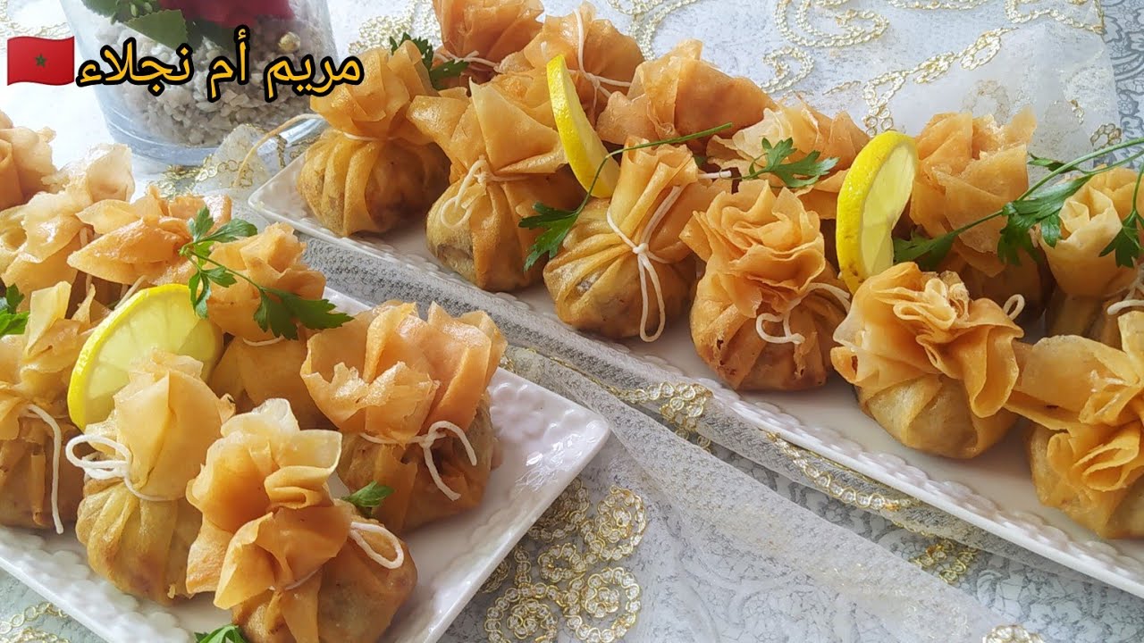 😋جربيهم و ردي عليا مغديش تشبعو منهم المذاق يا سلام (كموسات أو بورص بالدجاج)