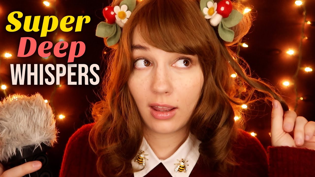 ASMR Soooo Deep in Your Ear Breathy Whispers (👉👈 is that okay? should I come back later?)