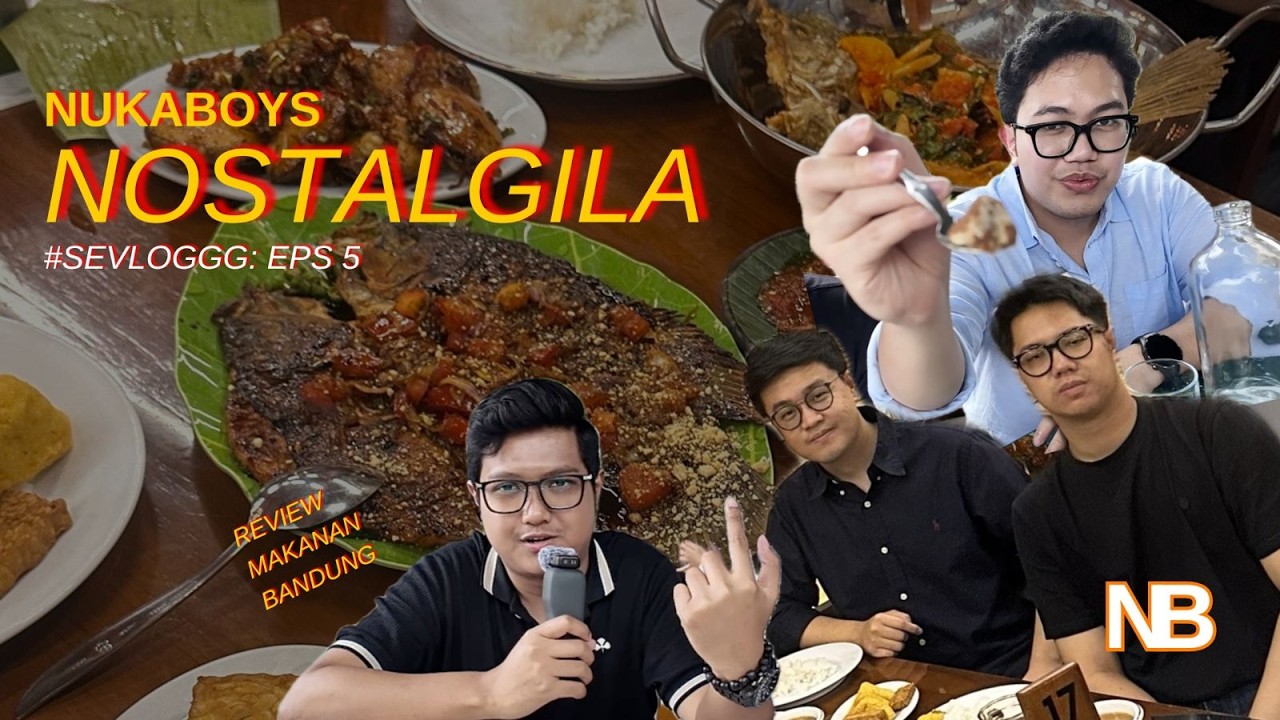 KULINER NOSTALGILA🥘NGINEP DI CAFE🍽️ #SEVLOGGG: EPS5 - HUNTING MAKANAN