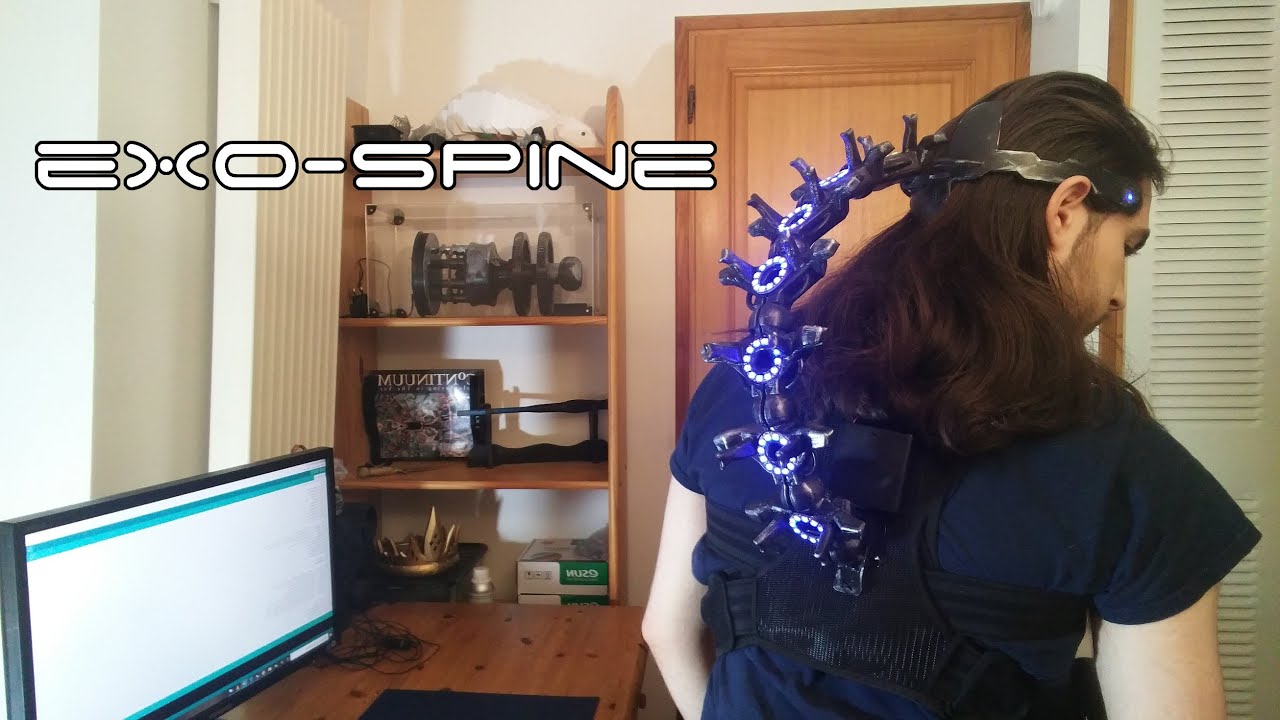 Let’s craft - Exo-spine - partie mécanique (1/2)