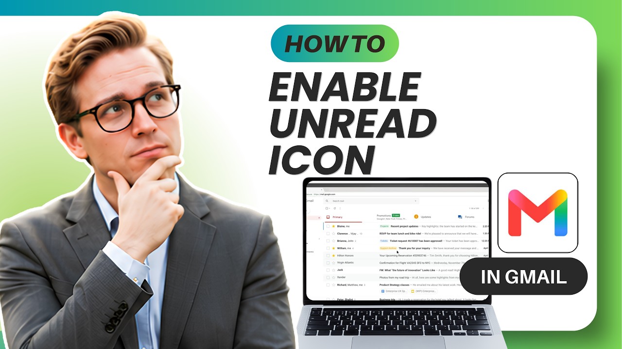 Как включить значок непрочитанных сообщений в Gmail: проверенный способ