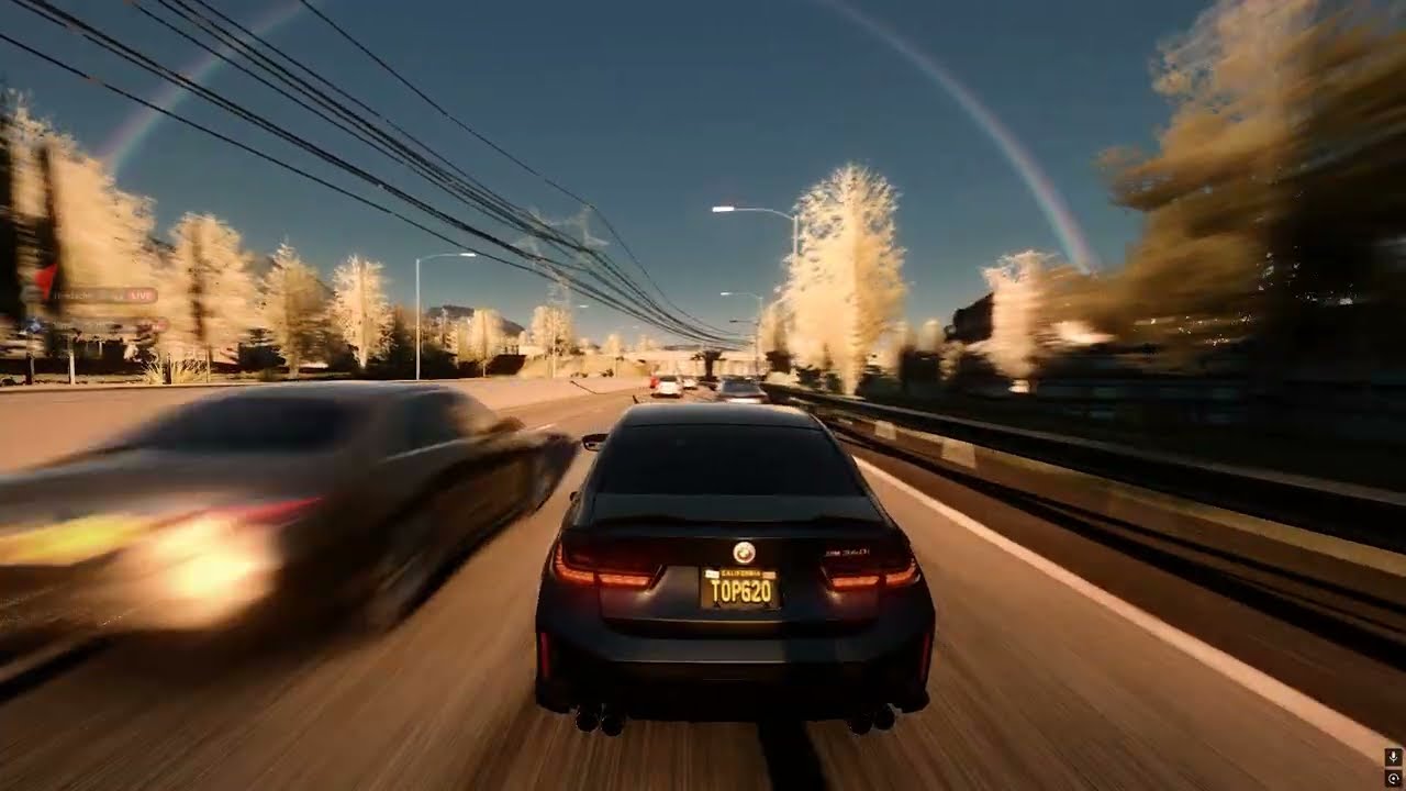 BMW M340I CUTTING UP IN TRAFFIC 415