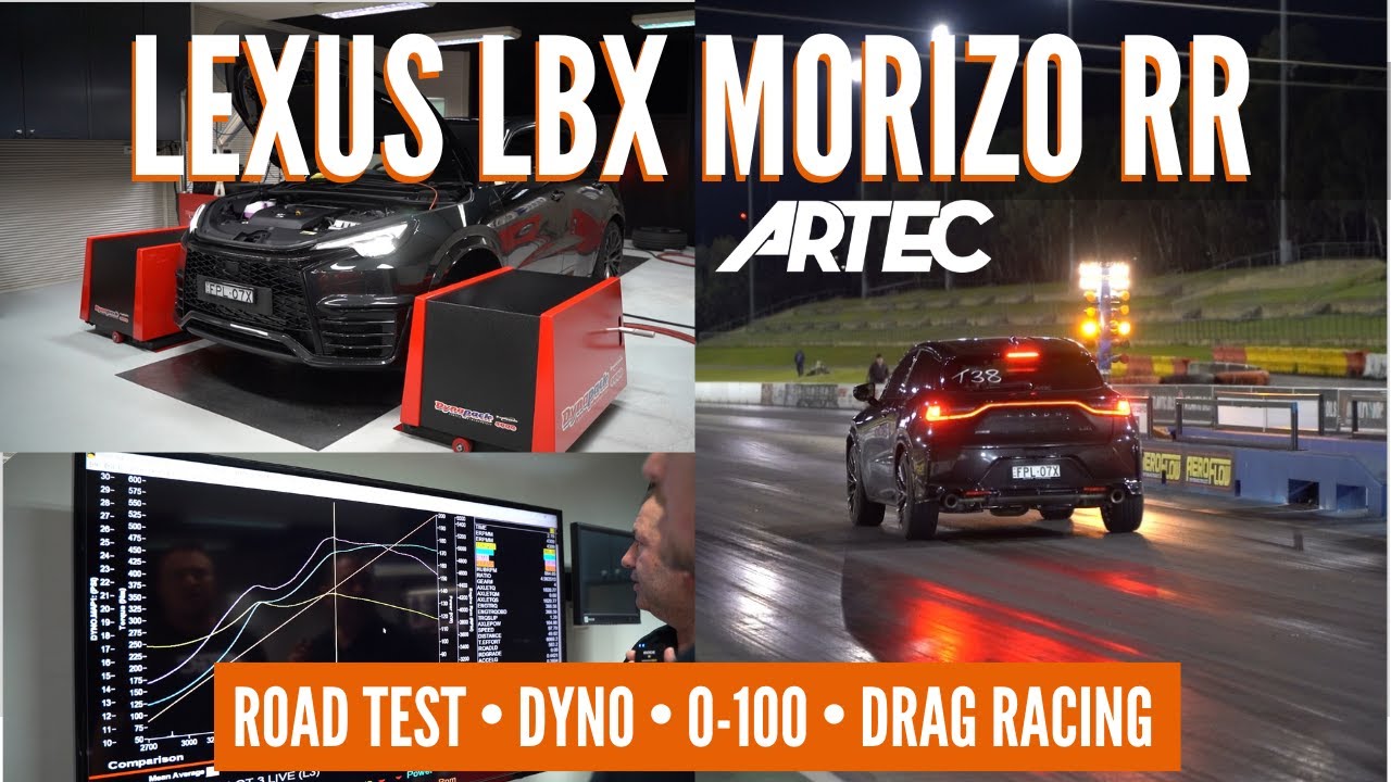 Australia's FIRST Lexus LBX Morizo RR! First Impressions + Dyno and Drag Testing - ARTEC Development