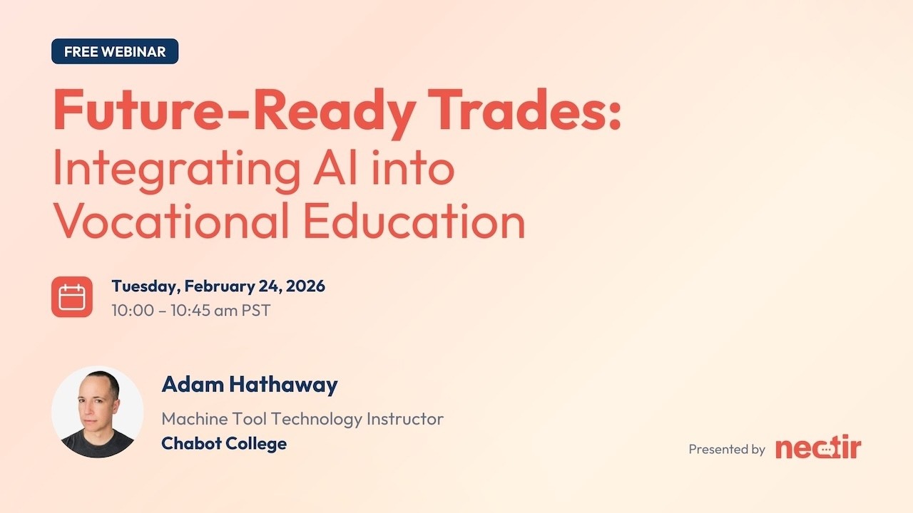 Future-Ready Trades: Integrating AI into Vocational Education