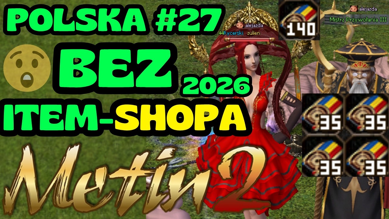Metin2 Polska #27 -  JAK ZARBAIAM TERAZ YANG
