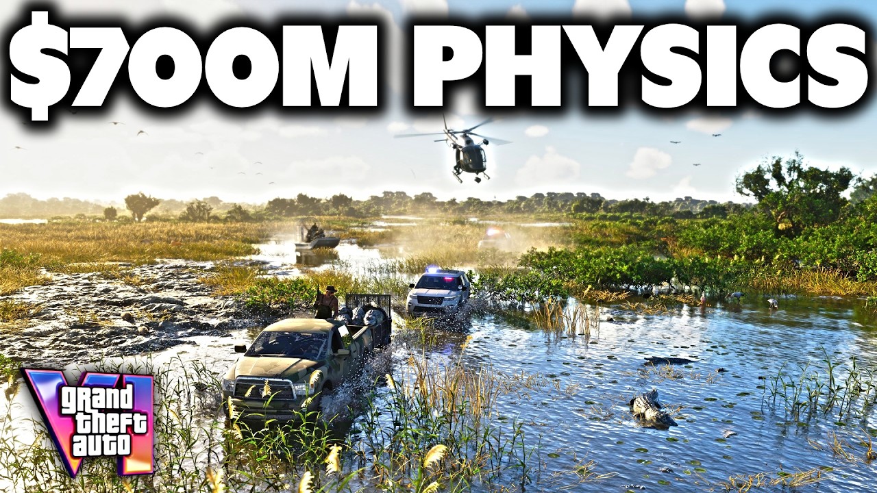 Физика в GTA 6 намного продвинутее, чем мы думали.