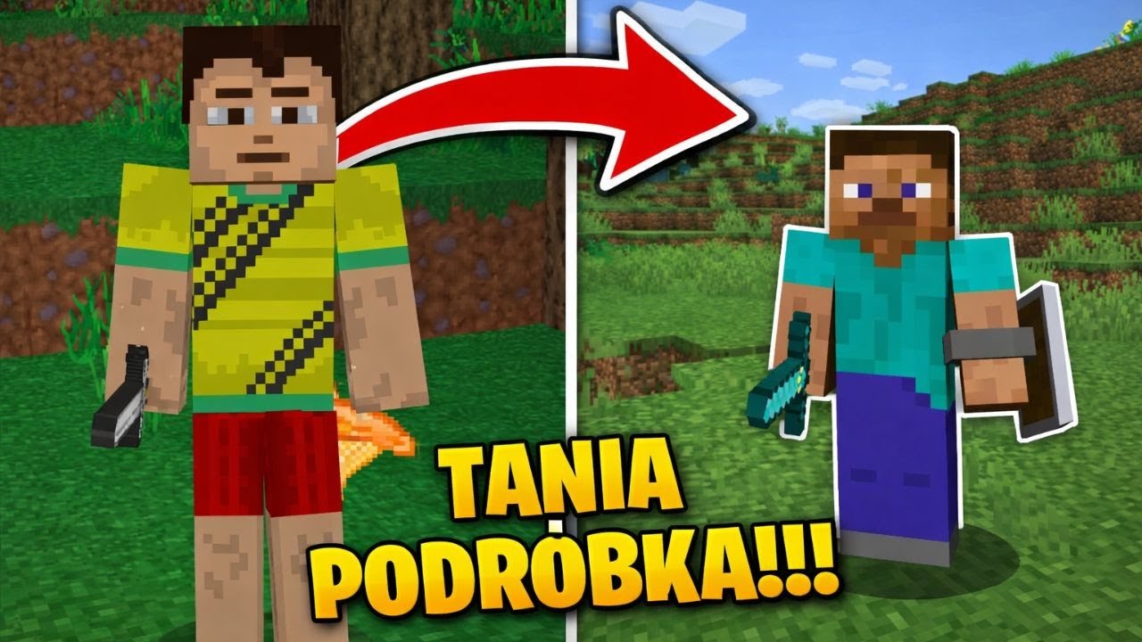 ZAGRAŁEM W 2 TANIE PODRÓBKI MINECRAFTA!!!