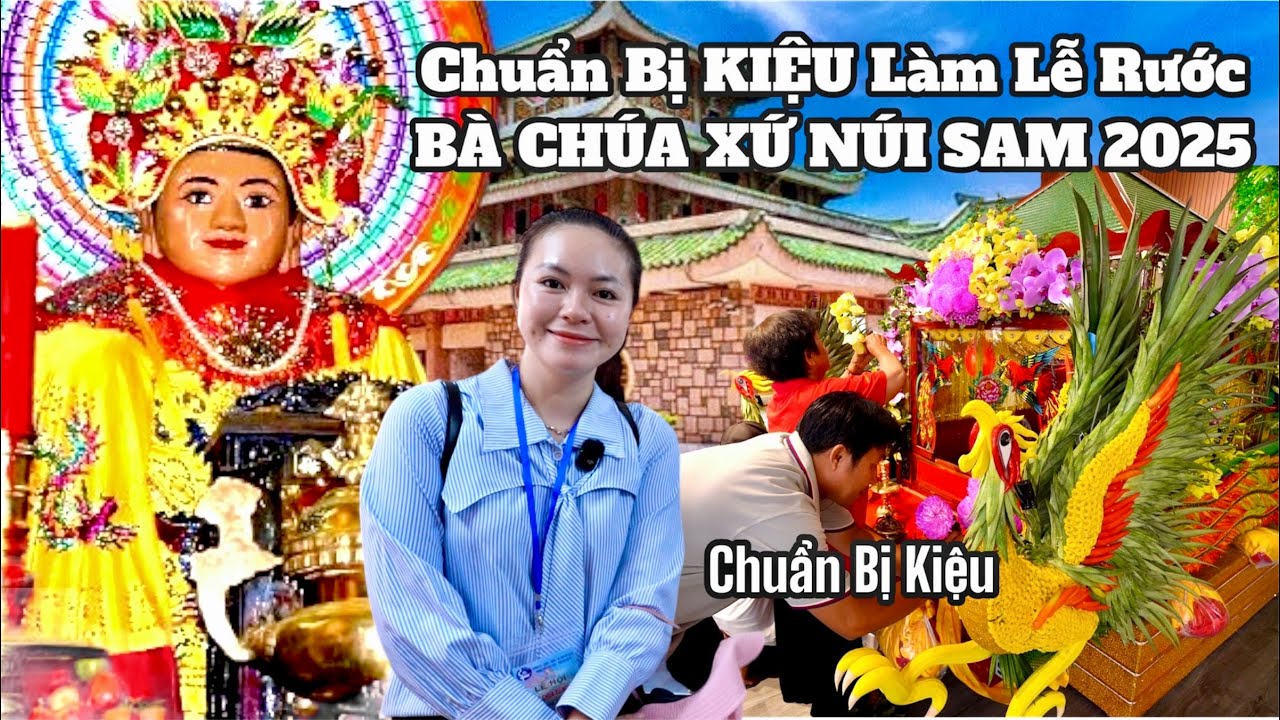 Hoành tráng Kiệu Hoa và Mão Bà làm Lễ PHỤC DỰNG RƯỚC TƯỢNG BÀ CHÚA XỨ NÚI SAM 2025 | SHVLOG #935