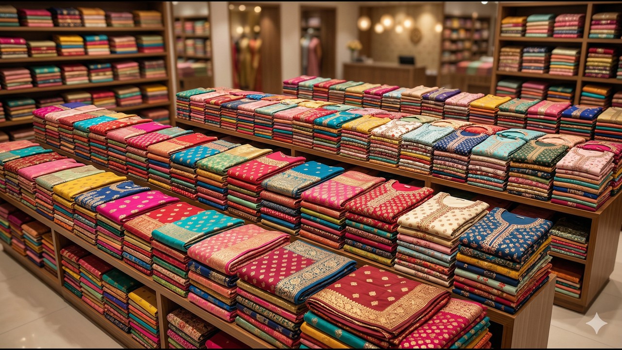 💯Maa Shitola Saree Centre | Santipur Wholesale Market | Saree Wholesale In Santipur | Saree market