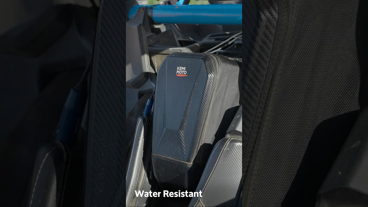 Center Console Storage Bag  for Canam X3 by K #emiMoto #utv #canam #polaris  #storage #offroad #4x4