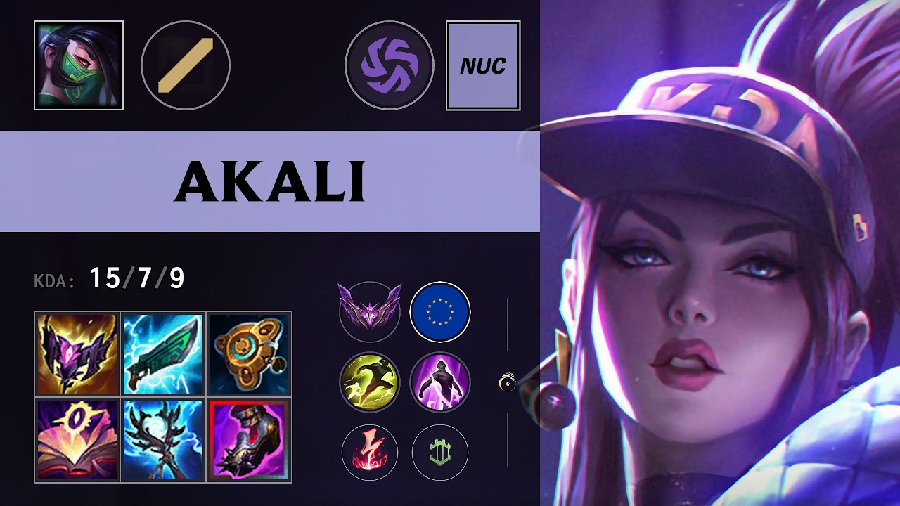 (SHFT nuc) Akali Mid vs Viktor - EUW Master Patch 26.13