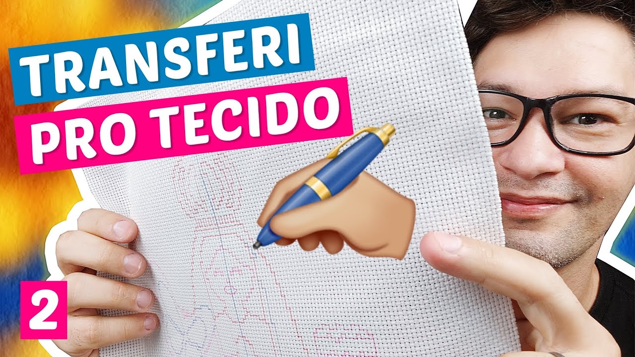 Transferindo todo o gráfico para o tecido (Nossa Senhora Aparecida) -  Wagner Reis