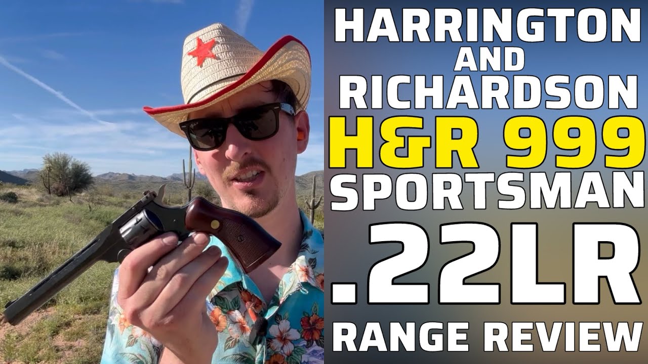 H&R 999 Sportsman .22LR￼ top break revolver review.