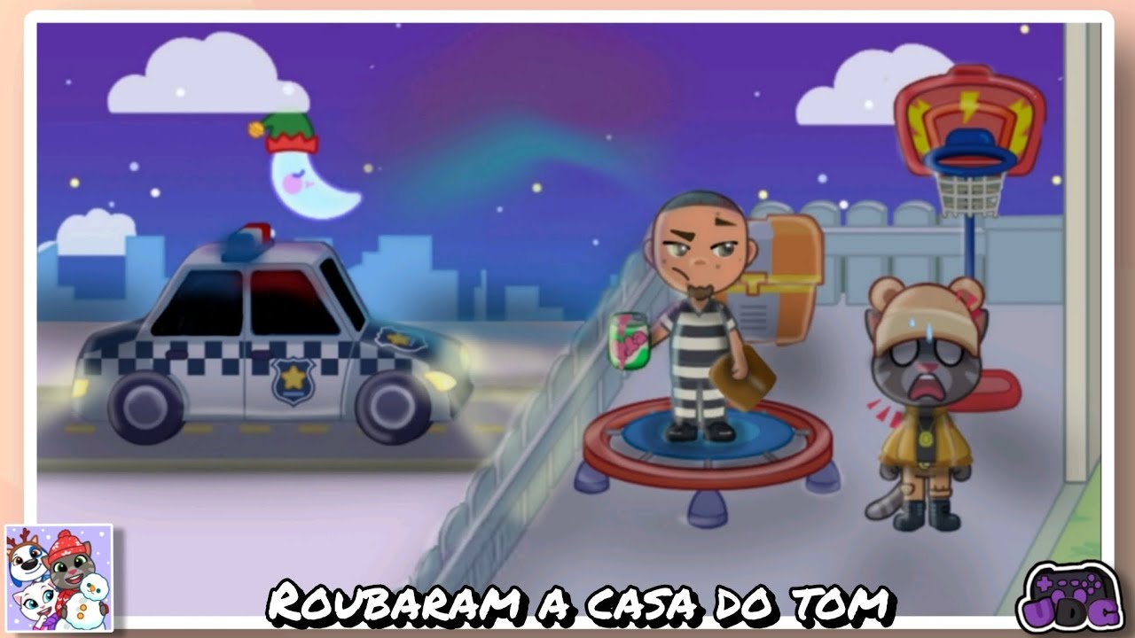 Roubaram a casa do tom😱(talking tom and friends world)histórias(universo dos games 🎮)