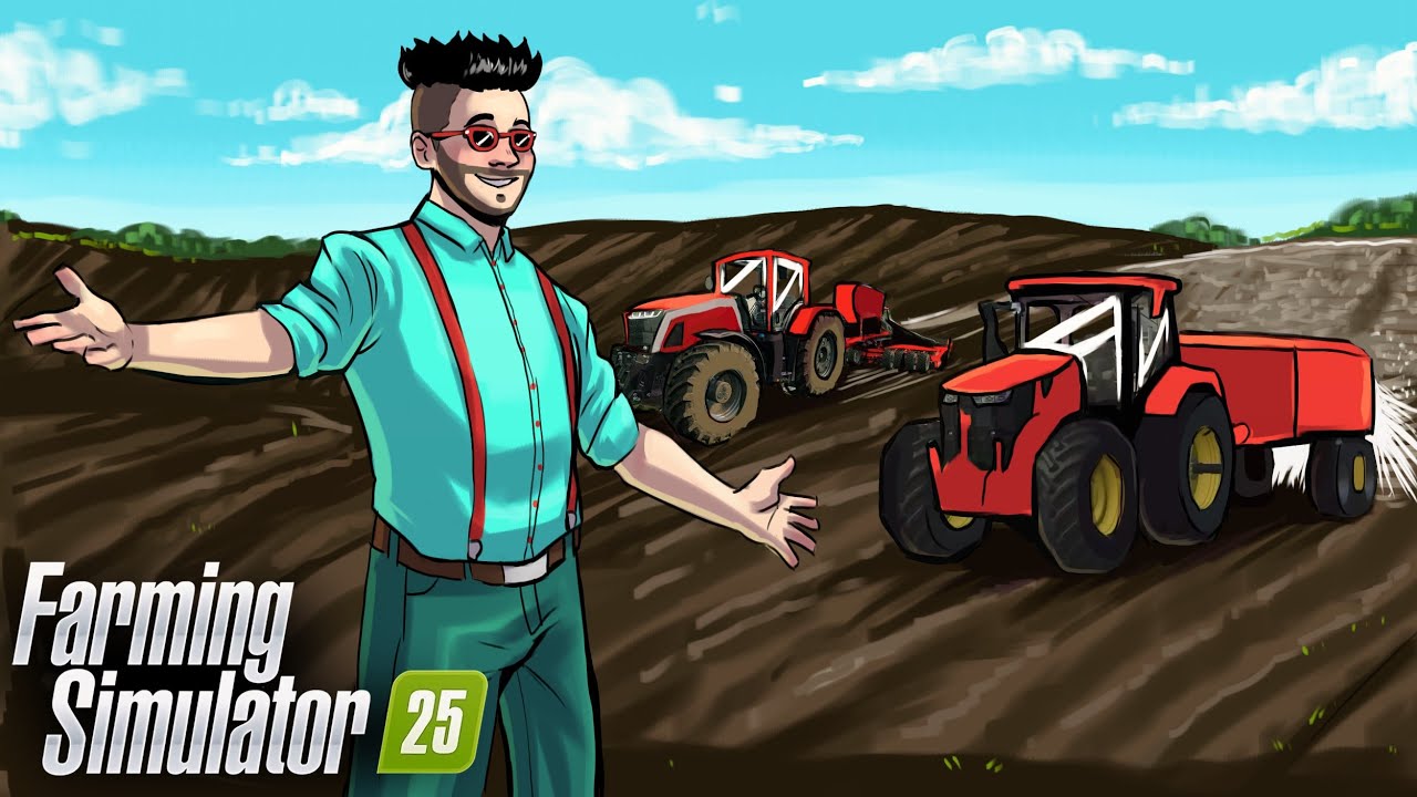 МЫ КУПИЛИ ГИГАНТСКОЕ ПОЛЕ! БОЛЬШЕ НЕ НУЖНО ВОРОВАТЬ ХЛОПОК В FARMING SIMULATOR 25