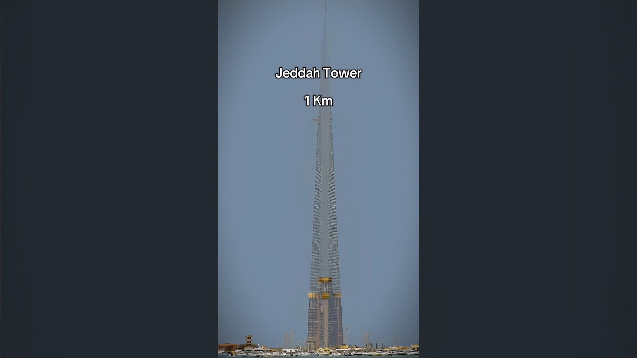 Jeddah Tower or Burj Jeddah is a skyscraper under construction in Jeddah, Saudi Arabia #jeddahtower