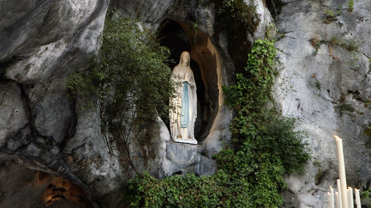 As I Kneel Before You - The Grotto, Lourdes.