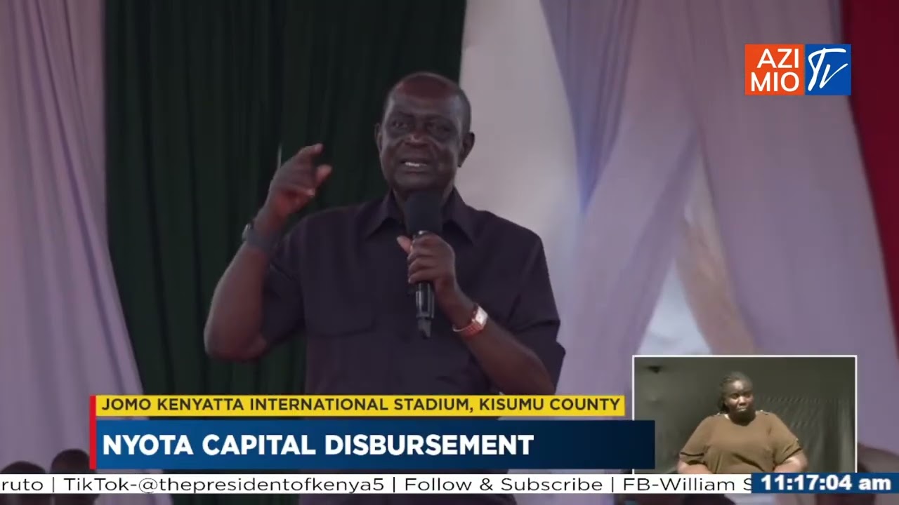 DRAMA! 'Hatutaki Kiti Yako' Oburu Odinga Sends UNSCRIPTED Message to Kindiki in Public Statement