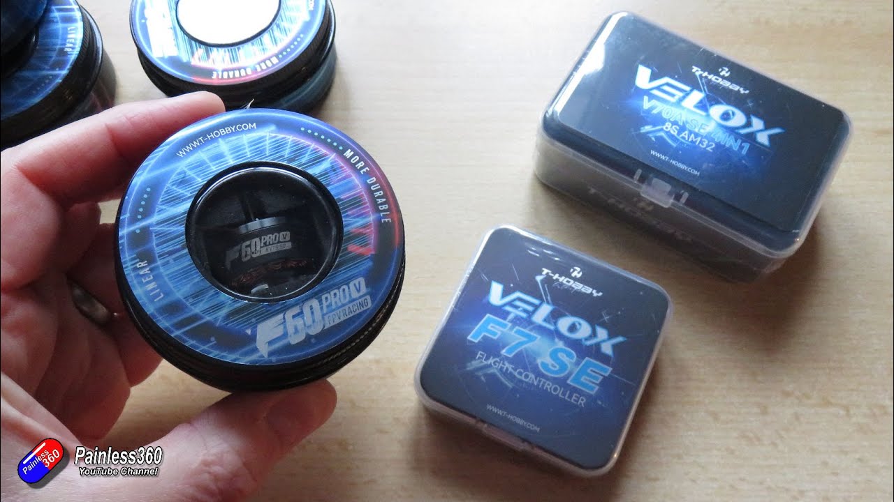 Первый взгляд на полетный контроллер T-Hobby Velox F7 SE и регулятор скорости 70A 4-в-1.