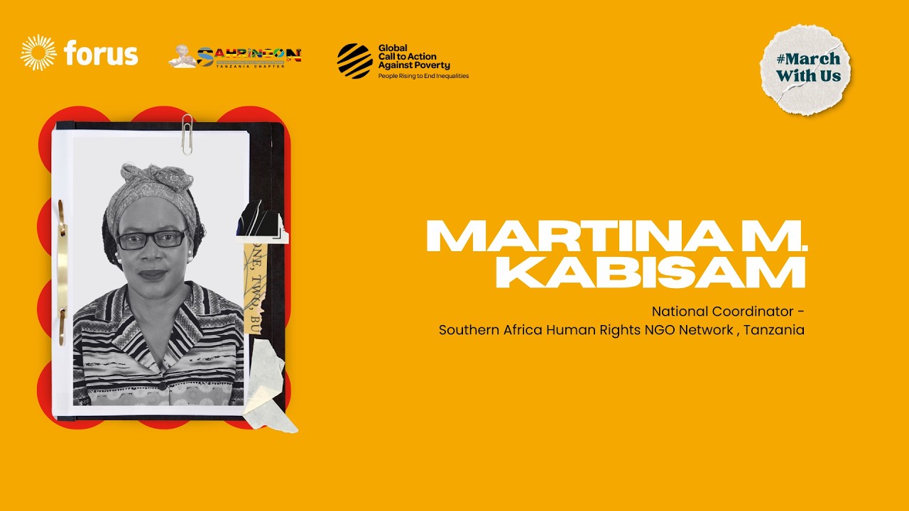 #MarchWithUs - Martina Kabisama on Feminist Leadership, Social Protection & Democracy in Africa