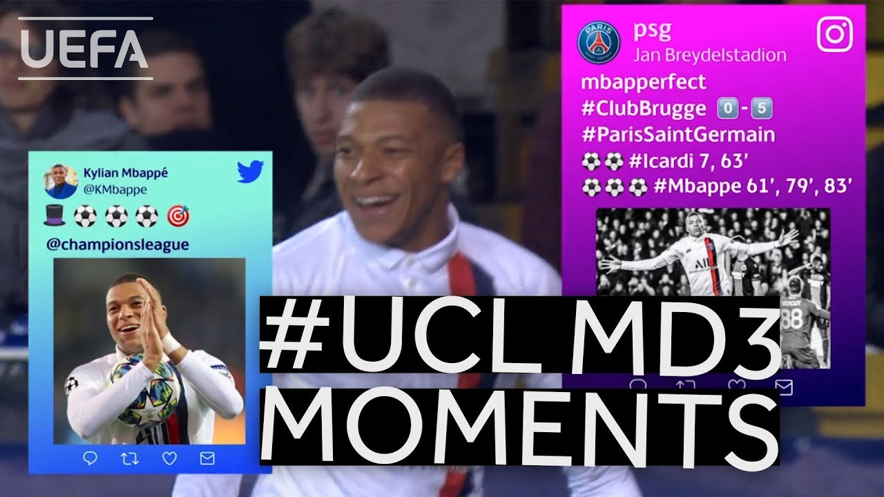 STERLING, MBAPPÉ, MESSI: #UCL Matchday 3 Moments
