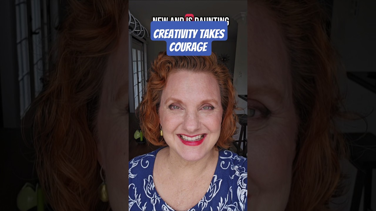 You have to be brave to start creating.  #creativity #healingjourney #guide