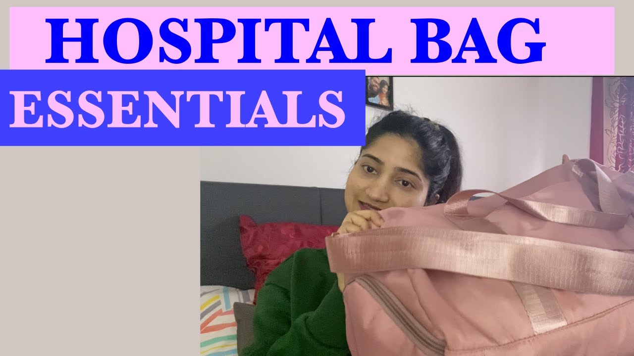 My Hospital Bag packing┇Expat in Europe/German