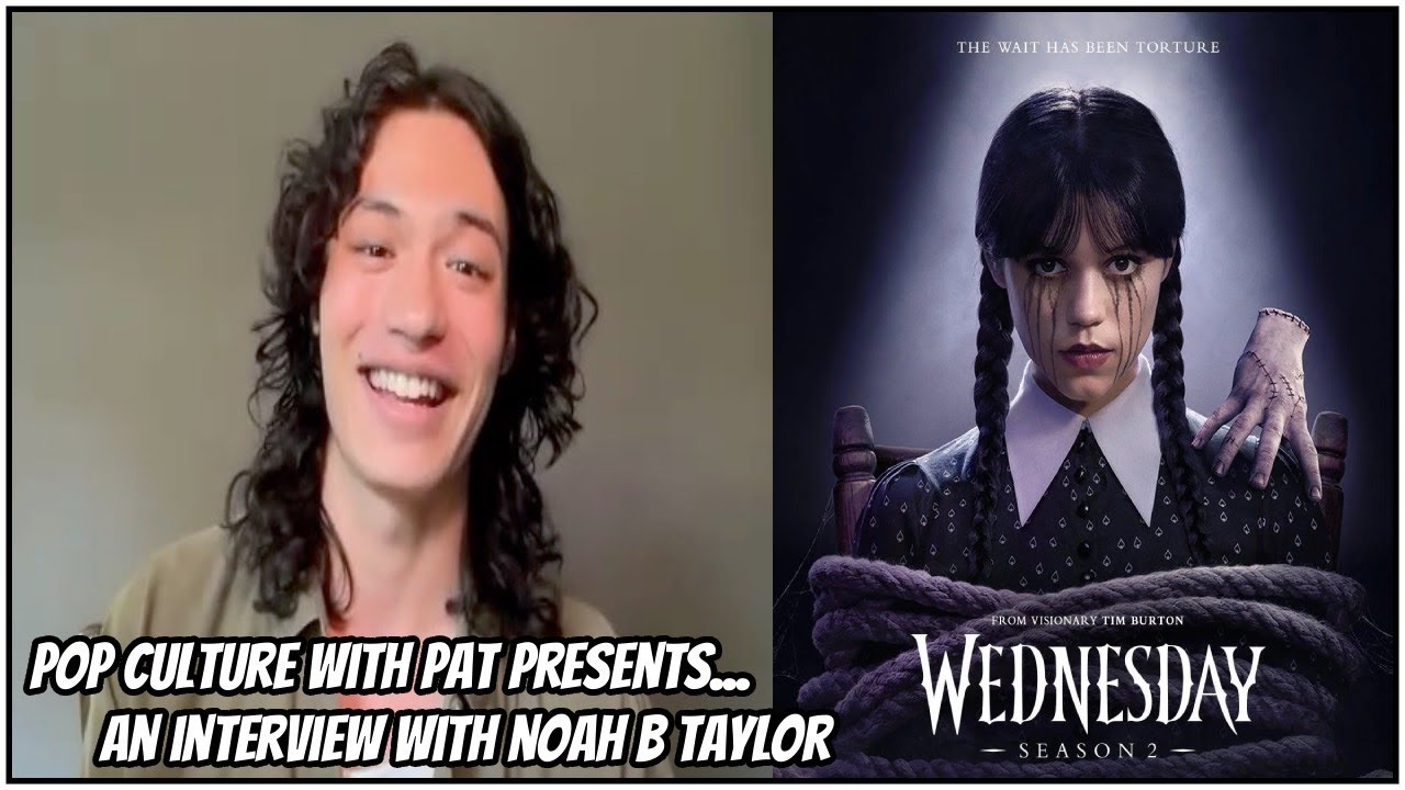 Noah B Taylor Talks Wednesday Season 2, Enid and Bruno's Relationship, Emma Myers and MORE