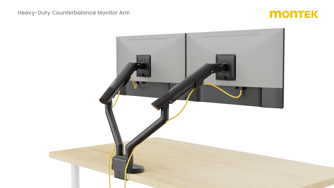 monTEK Monitor Arm Installation Video——MA1010-D
