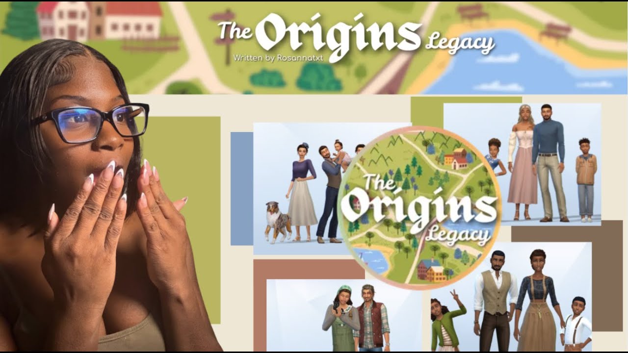 Starting the Sims 4 Origin Challenge | Meet the Families🛖