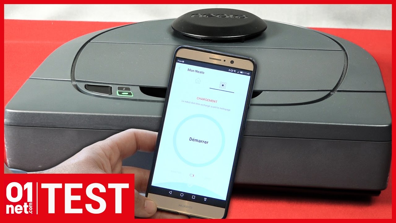 Test D3 Connected, l’aspi robot connecté petit prix de Neato
