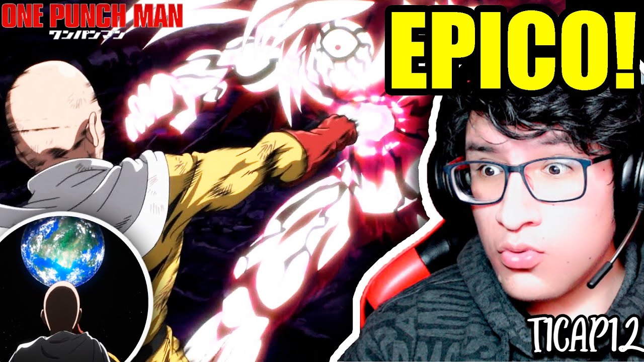 Saitama VS Lord Boros - ONE PUNCH MAN CAP 12 Reacción😲