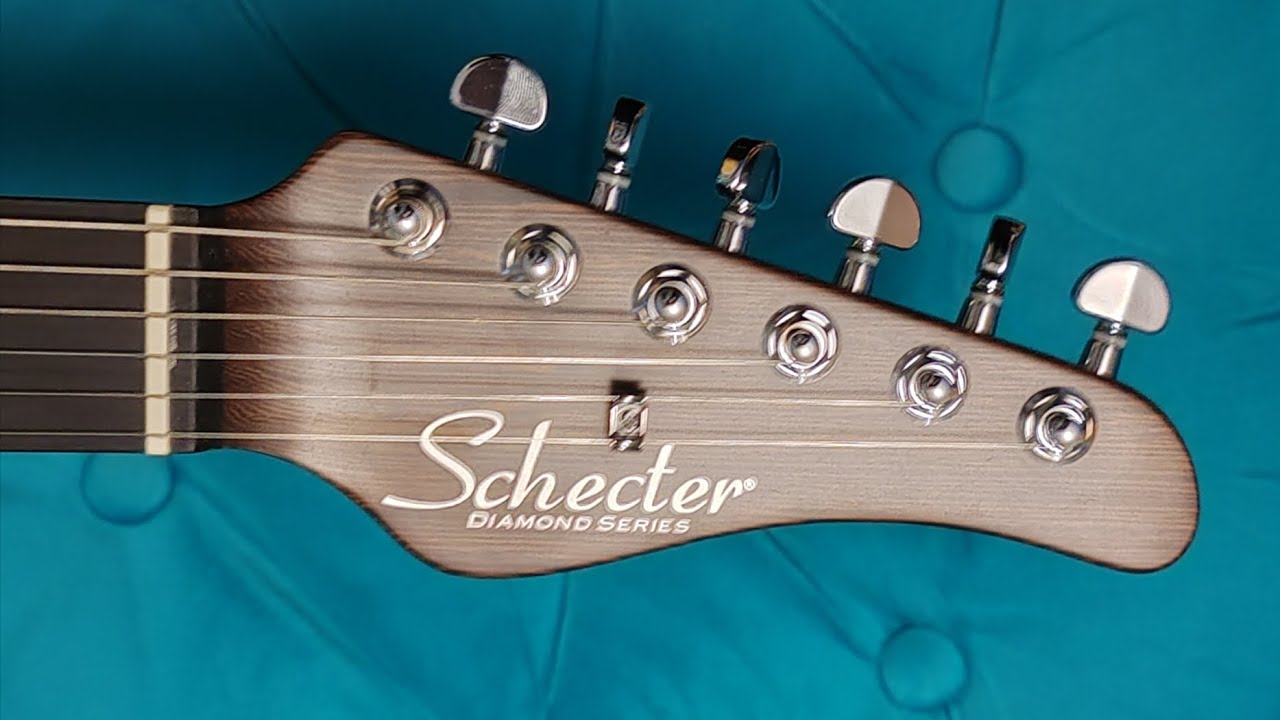 Schecter MV-6 all pickups, Joyo Momix testrun