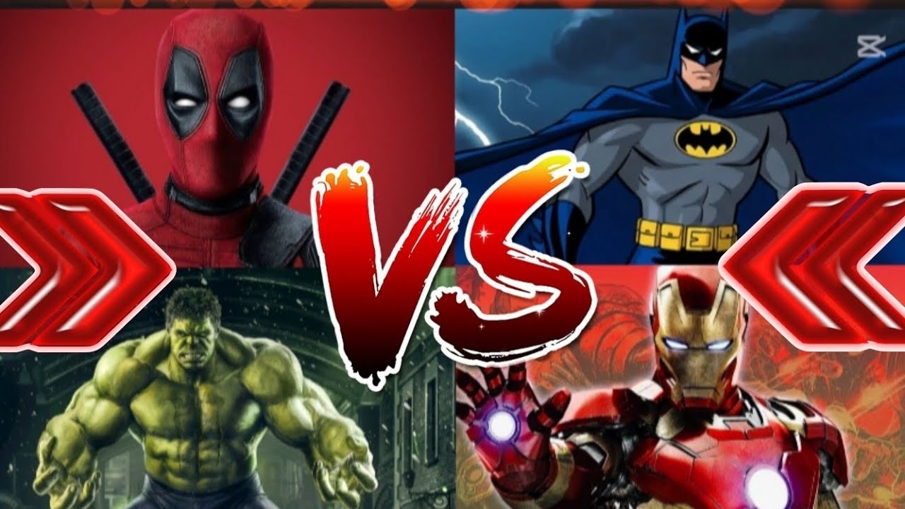 💥Dedpool VS💥 Batman Vs 💢Hulk Vs Ironman💥 vs tiles hop music dance edmrush mult💥