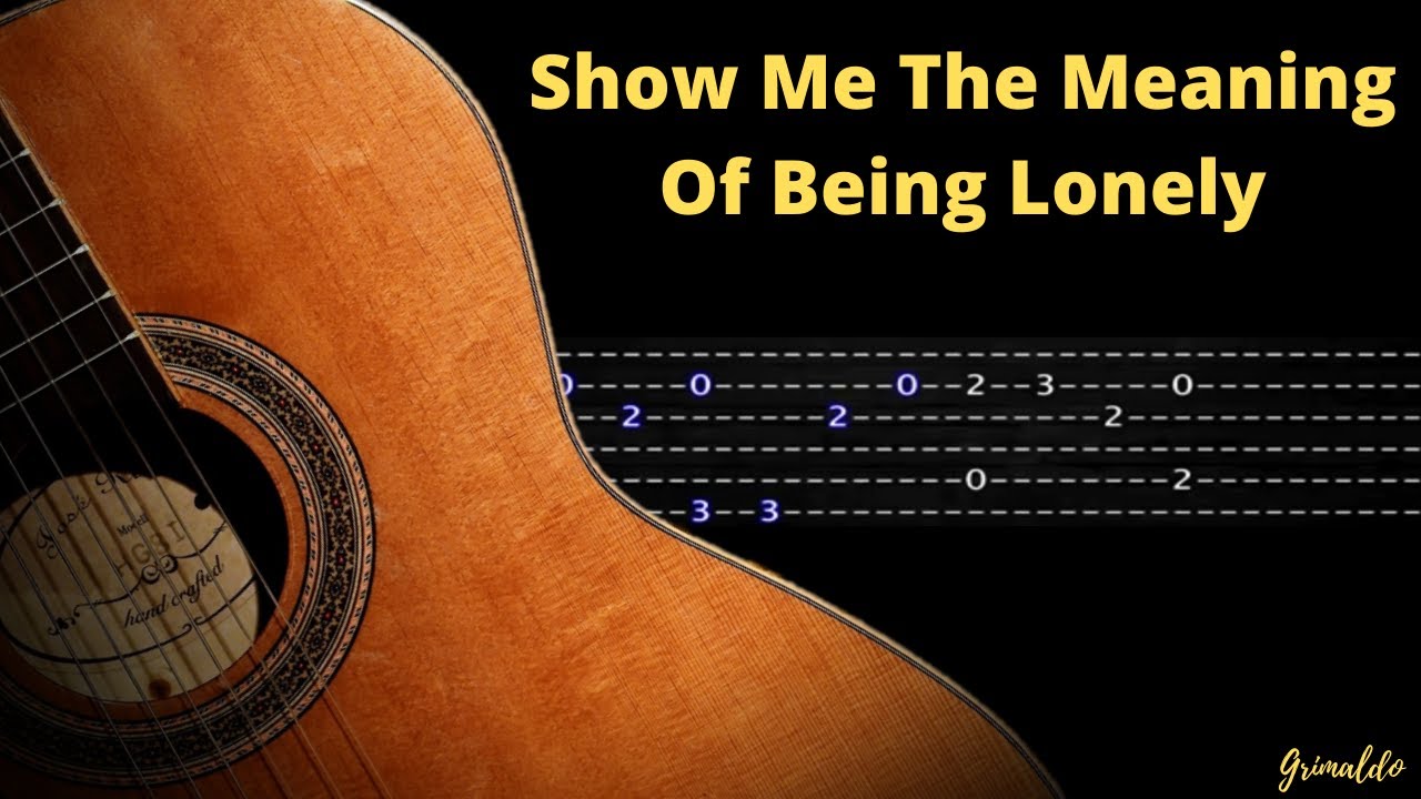 Backstreet Boys - Show Me The Meaning Of Being Lonely
