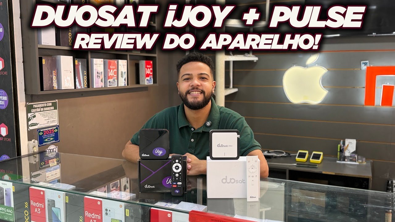 DUOSAT iJOY + PULSE REVIEW DO APARELHO! MYTV ELETRÔNICOS!