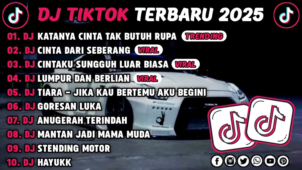 DJ TIKTOK TERBARU 2025 || DJ KATANYA CINTA TAK BUTUH RUPA 🎵 DJ CINTA DARI SEBERANG 🎵 FULL ALBUM❗❗