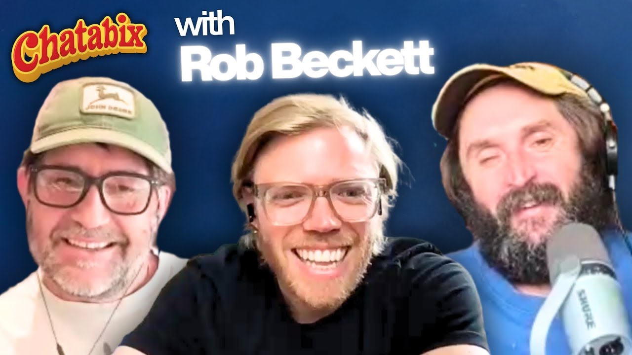 ROB BECKETT Talks LAST ONE LAUGHING & PODCAST CHARTS With David & Joe