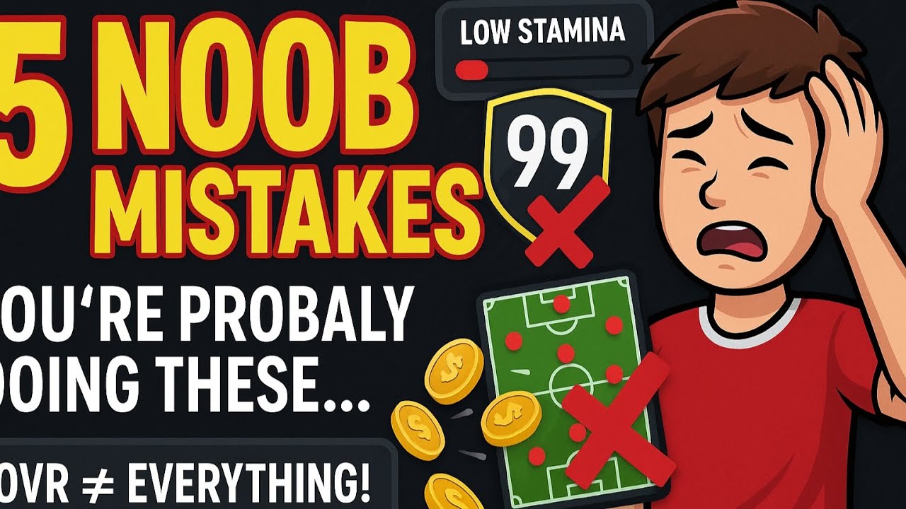 Top 5 Mistakes New Players Make in Dream League Soccer 2025 | DLS Tips 2025 | DLS Update |