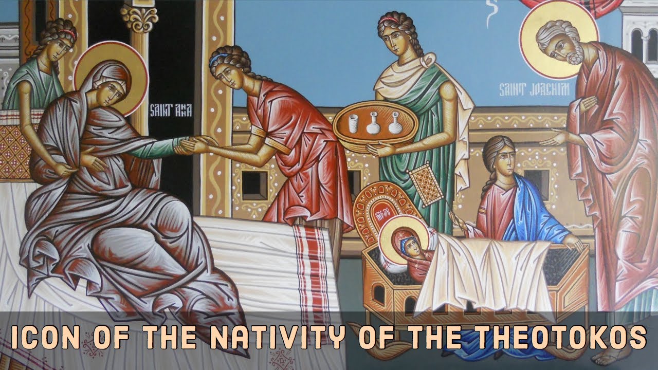 The Icon of the Nativity of the Ever Virgin Mary