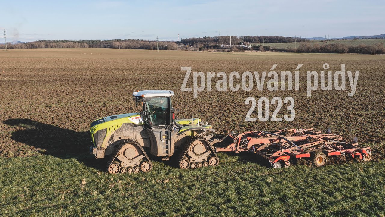 2023 NEW CLAAS Xerion 5000 TRAC TS & Vaderstad TopDown 600