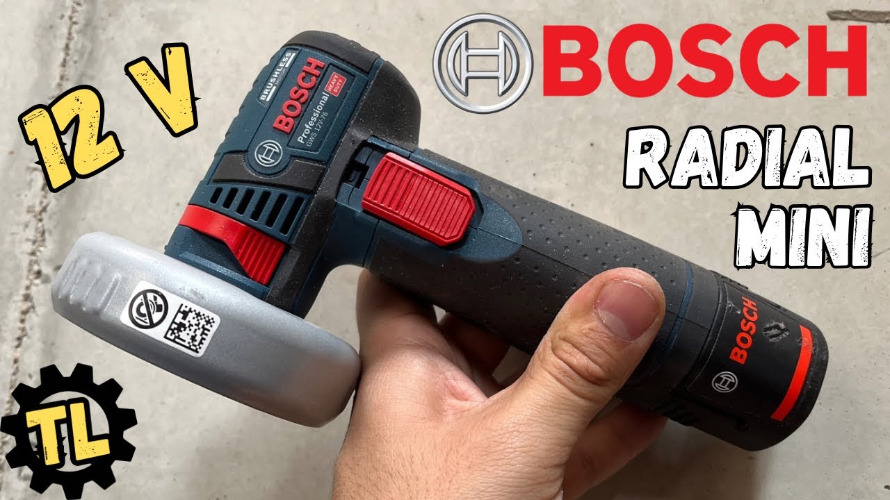 Mini Radial BOSCH GWS 12V 76💿 | Review completa🔍