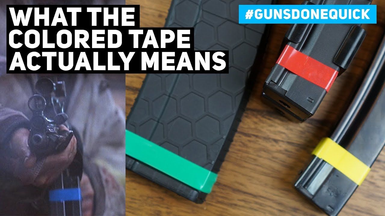 WHY OPERATORS PUT TAPE ON THEIR MAGAZINES AND WHY YOU SHOULD TOO - EASY GUN MAGAZINE ORGANIZATION