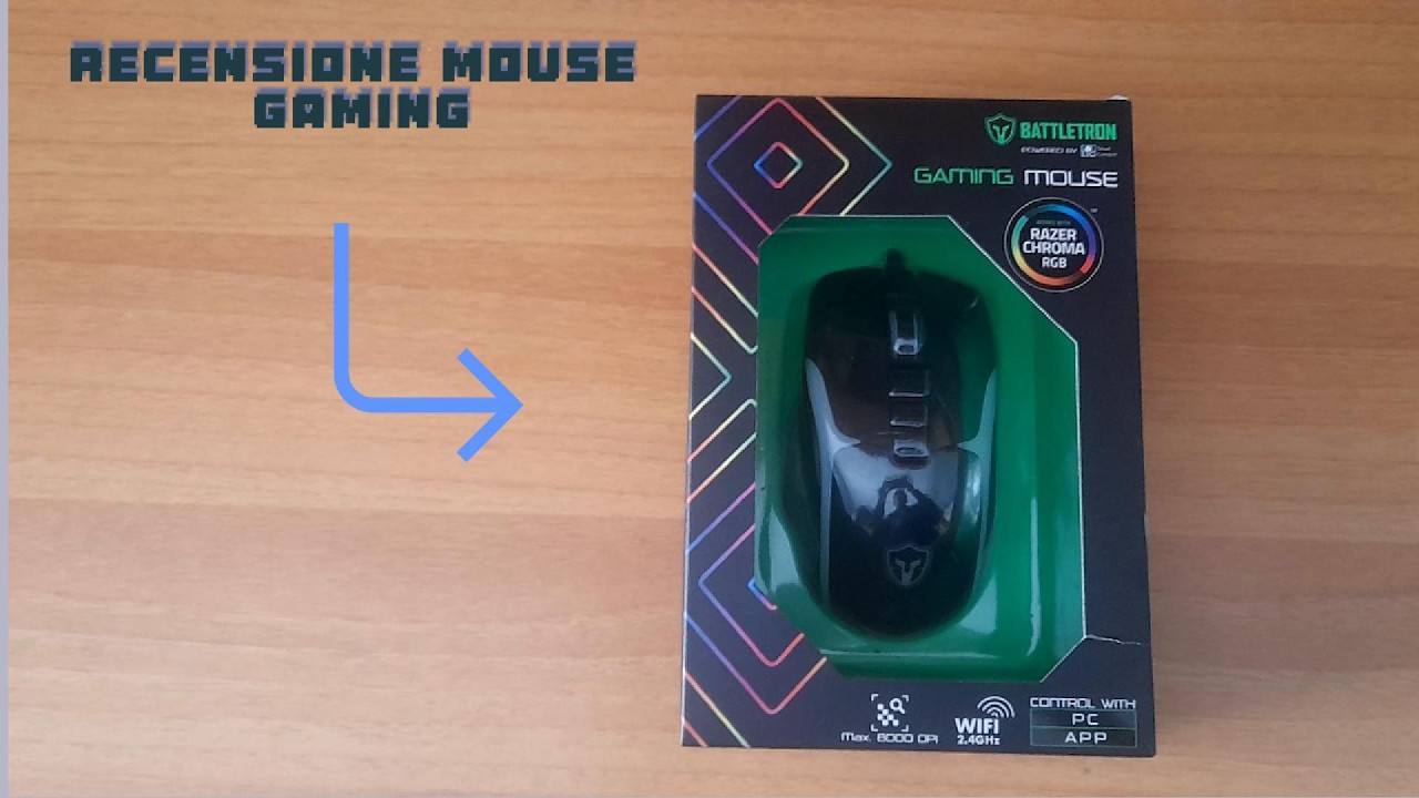 RECENSIONE del mouse BATTLETRON
