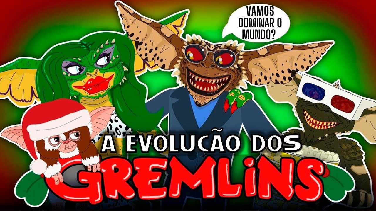A Evolução dos GREMLINS (Animação) Dublado