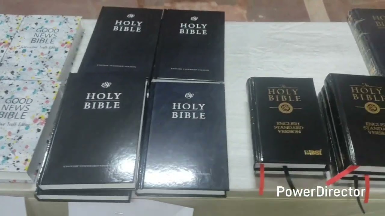 Bibles Exhibition by Bible Society of India గుంటూరు Auxiliary at CSI central Chruch Kadapa