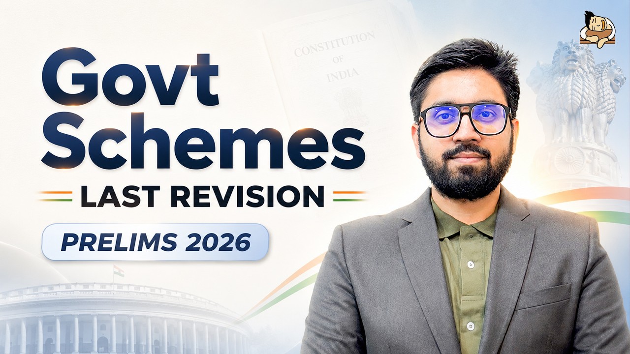 Government Schemes Revision for UPSC | Important Govt. Schemes for UPSC Prelims Preparation LIVE