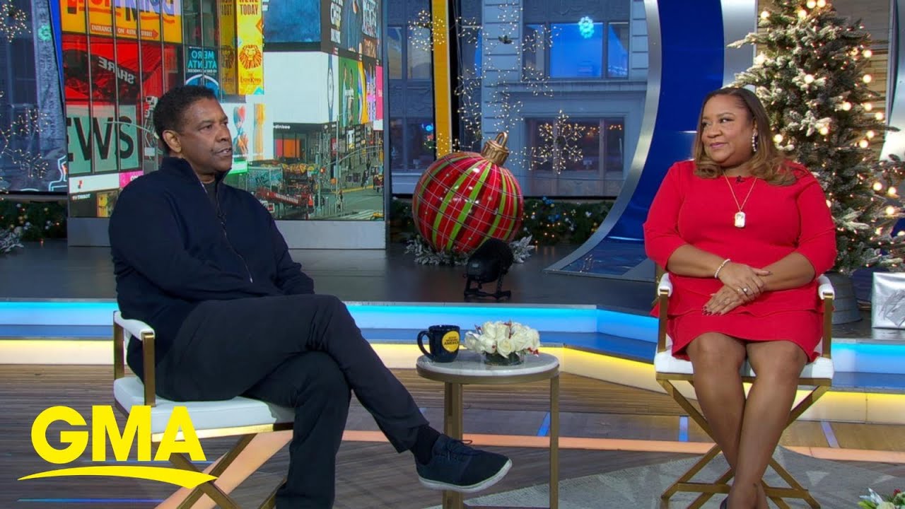 Denzel Washington, Pulitzer Prize-winner Dana Canedy talk 'A Journal for Jordan' l GMA