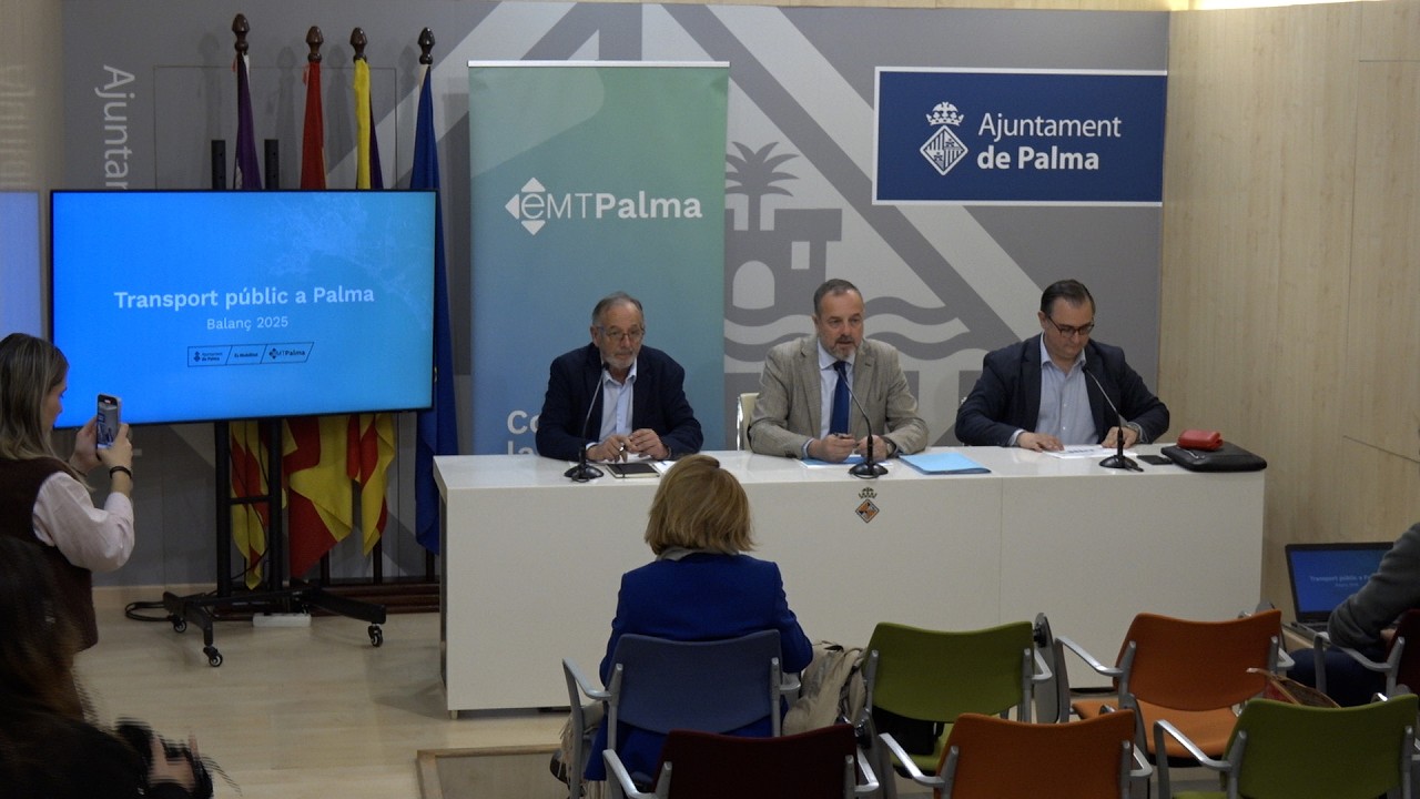 Presentació del balanç anual de l'EMT